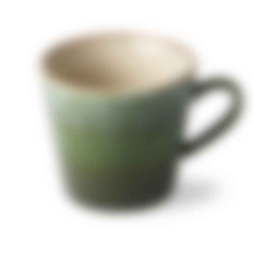 HK Living 70s Ceramics: Cappuccino Mug, Grass