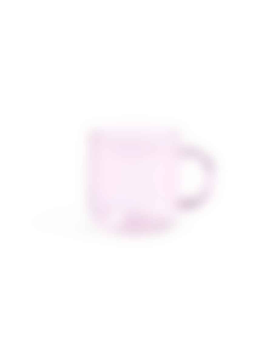 HAY Taza de vidrio Borosilicate Mug Pink
