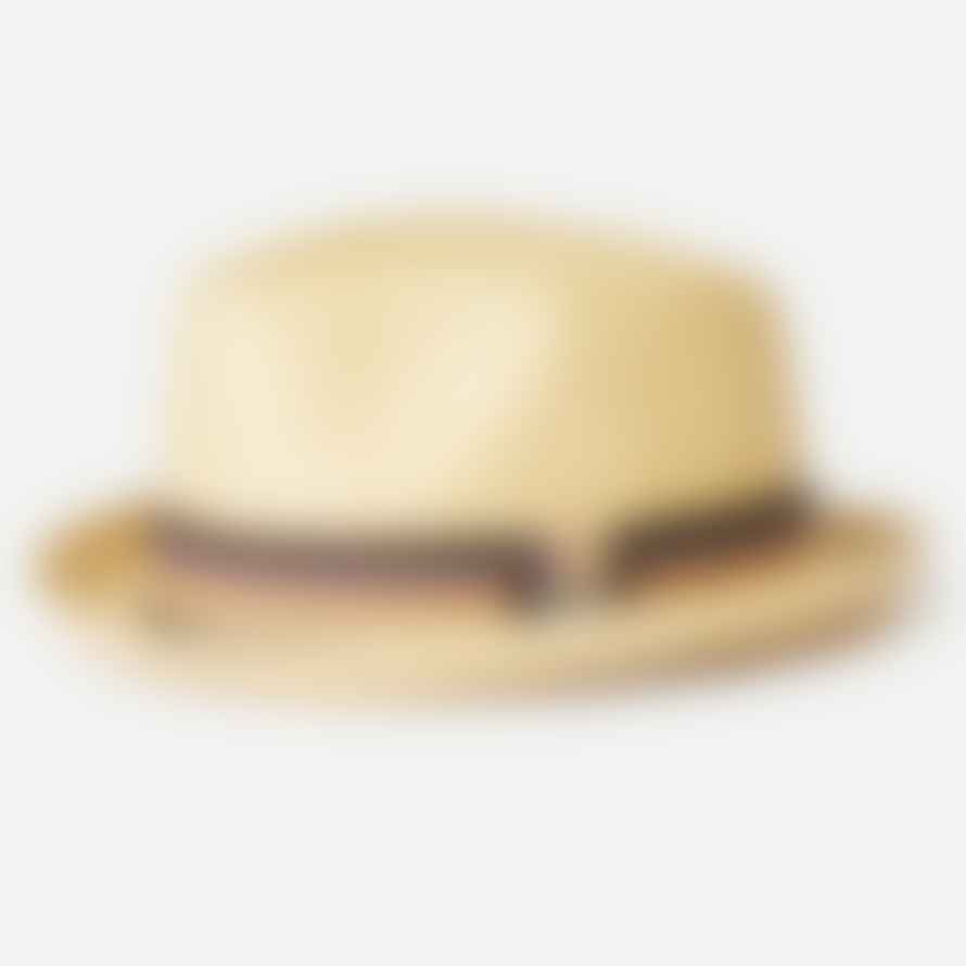 Brixton Castor Fedora Tan Hat