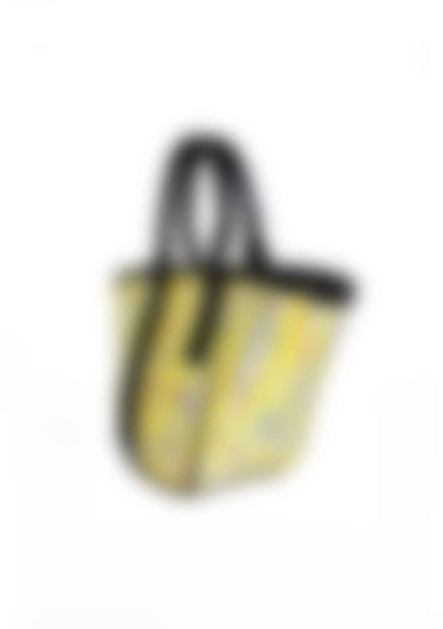 Casc8 Mini Silver and Yellow Sac Bag