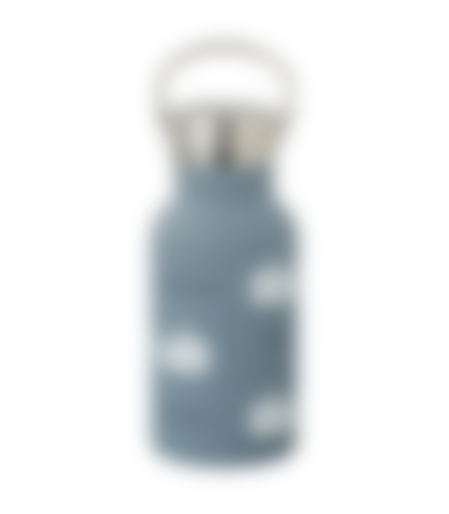 Fresk Spout Blue Whale Printed Thermal Bottle with Replacement for Kids