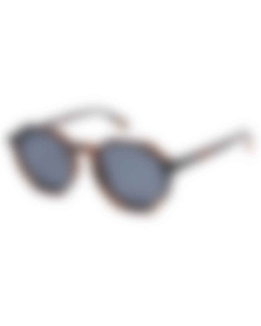 Le Specs Speed of Night Matte Tort W/ Smoke Mono Polarized Sunglasses