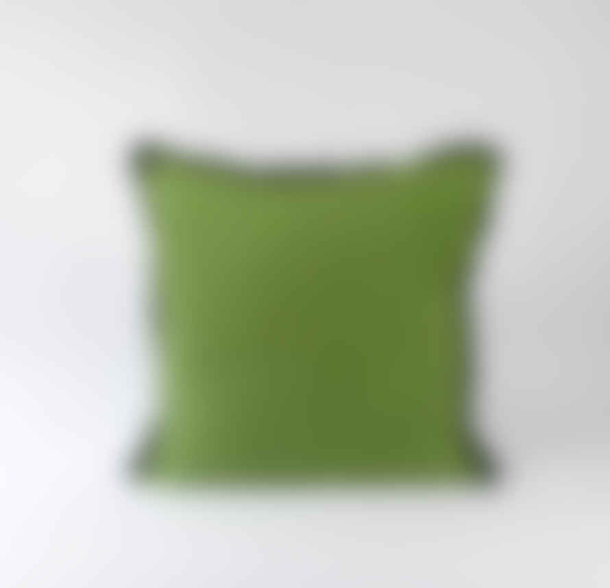 Indigo & Wills Apple Fringe Linen Cushions