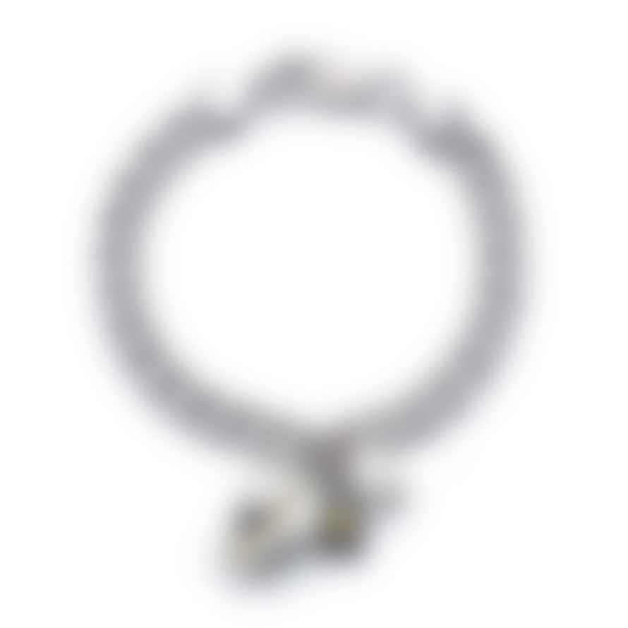 Nilu Silver Big Chain Bracelet