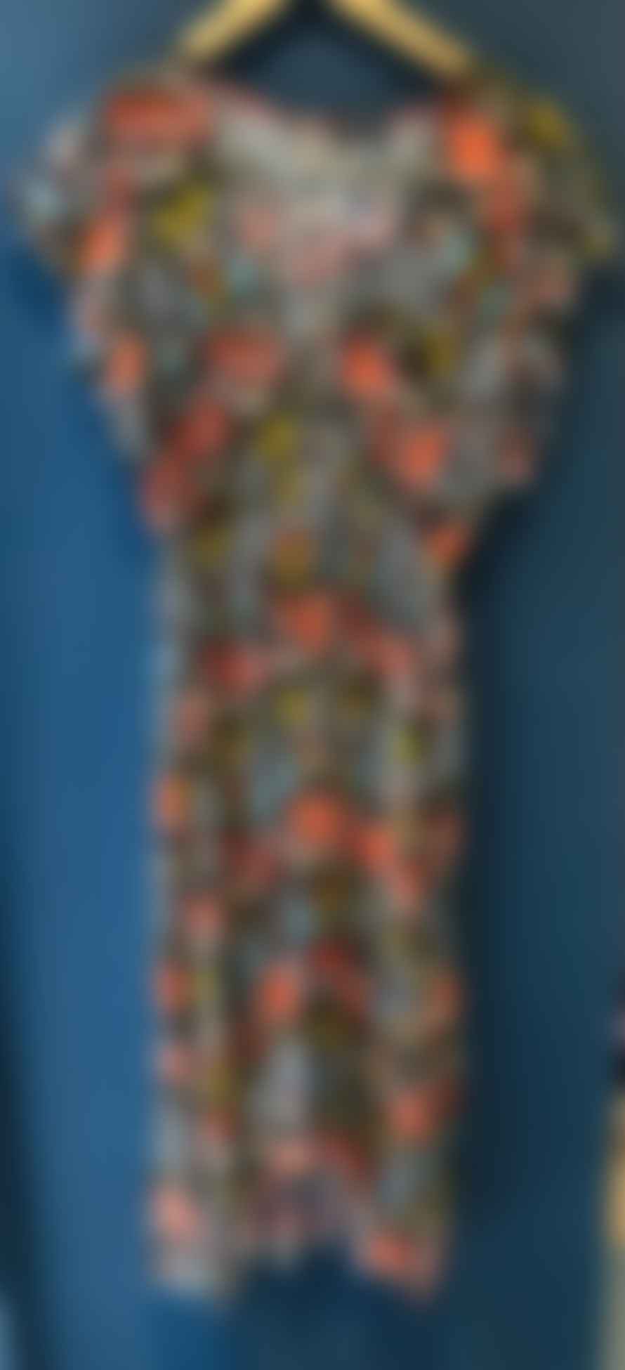 JZac Aztec brightly coloured boho dress