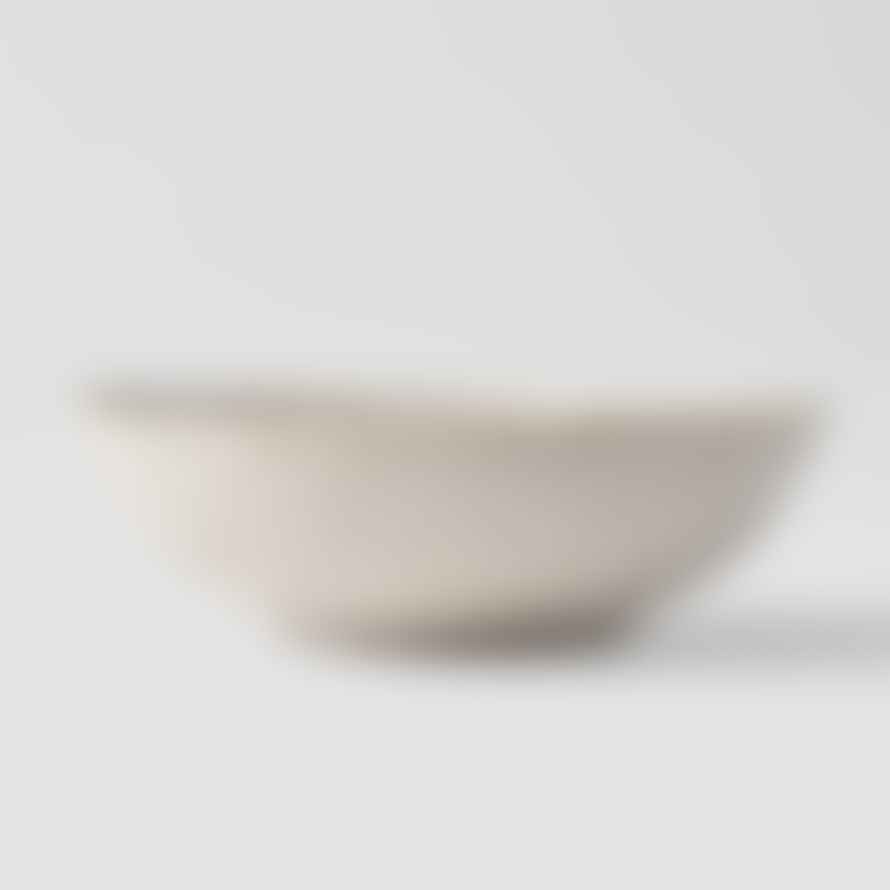 MIJ White Oval Bowl Medium