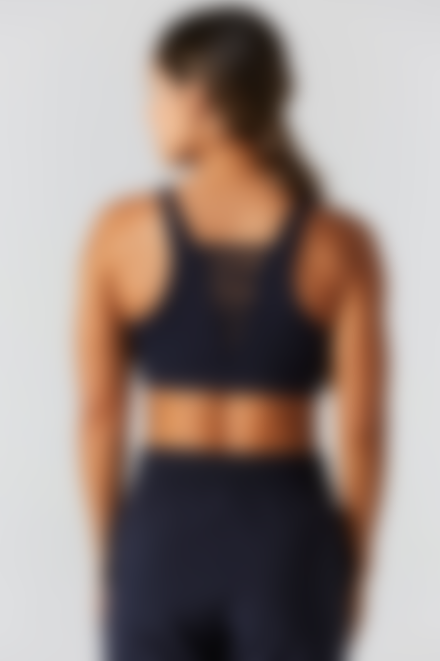 925fit No Strings Attached Sports Bra Black