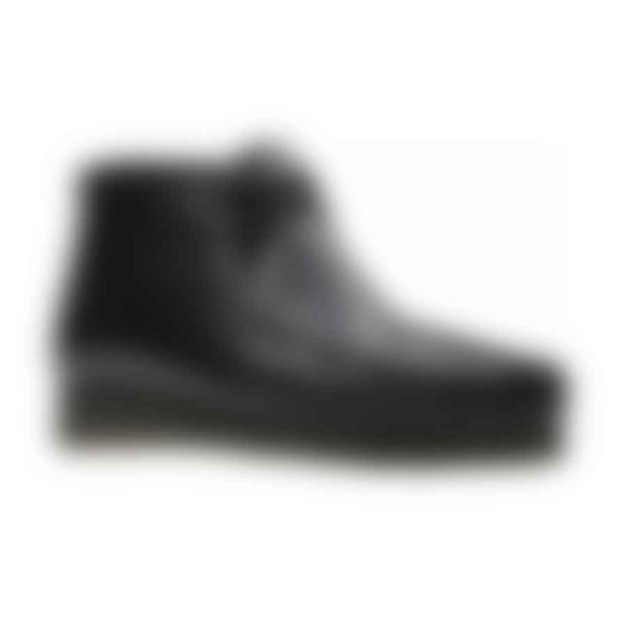 Clarks Originals Wallabee Boot Black Leather