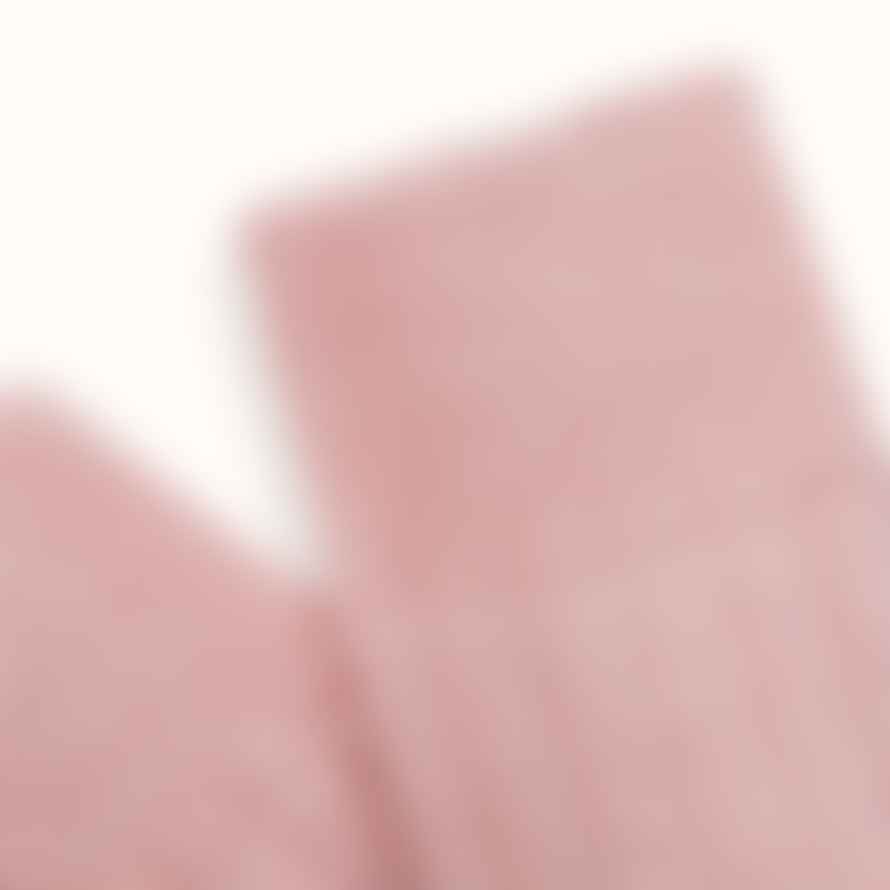 The Painted Bird Blush Pink Alpaca Bed Socks 