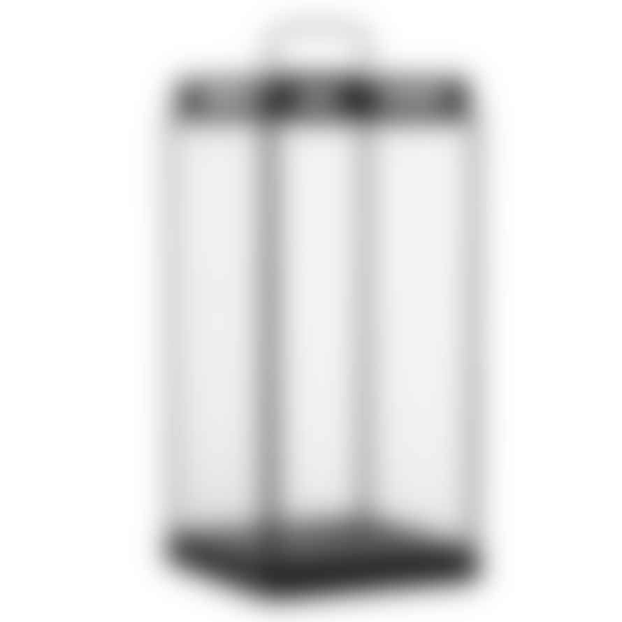 Bloomingville Kriss Lantern, Black, Metal, L22xH47xW22 cm