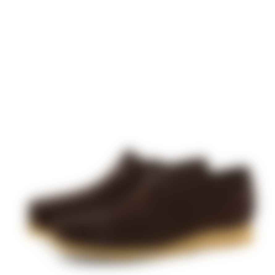Clarks Originals Wallabee Shoes Dark Brown Suede