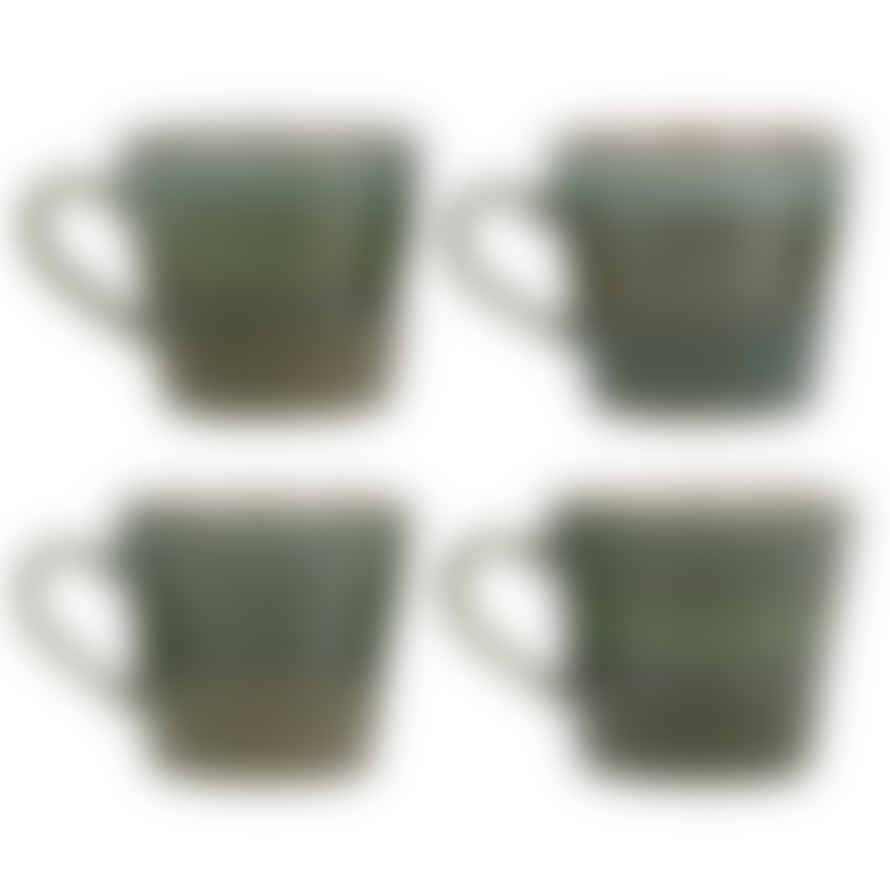 HK Living Grass 70S Style Cappuccino Mug