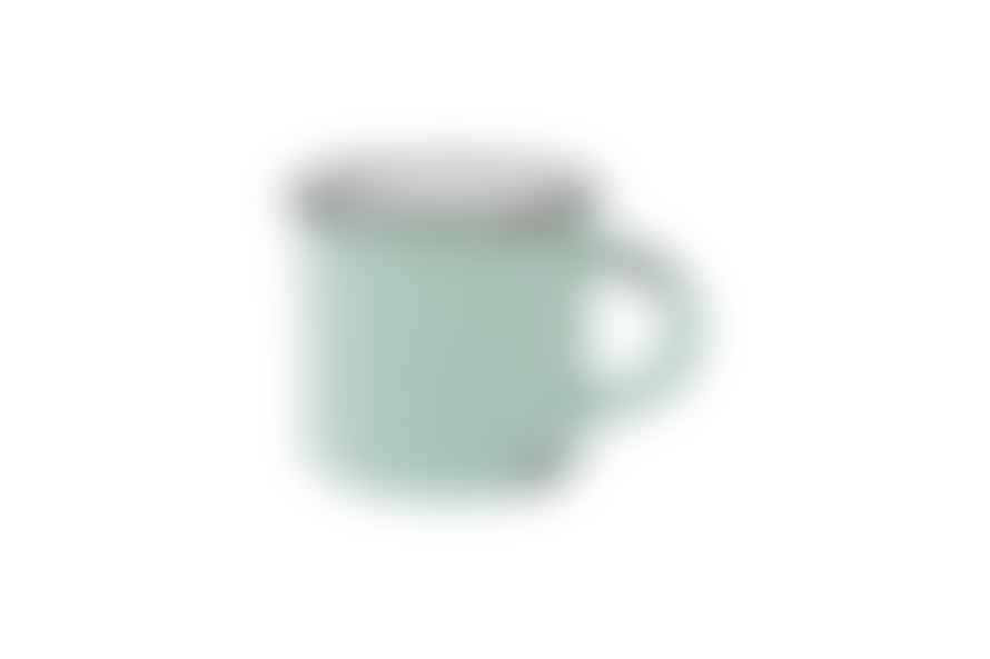 Canvas Homeware Pale Green Vintage Inspired Tinware Mug
