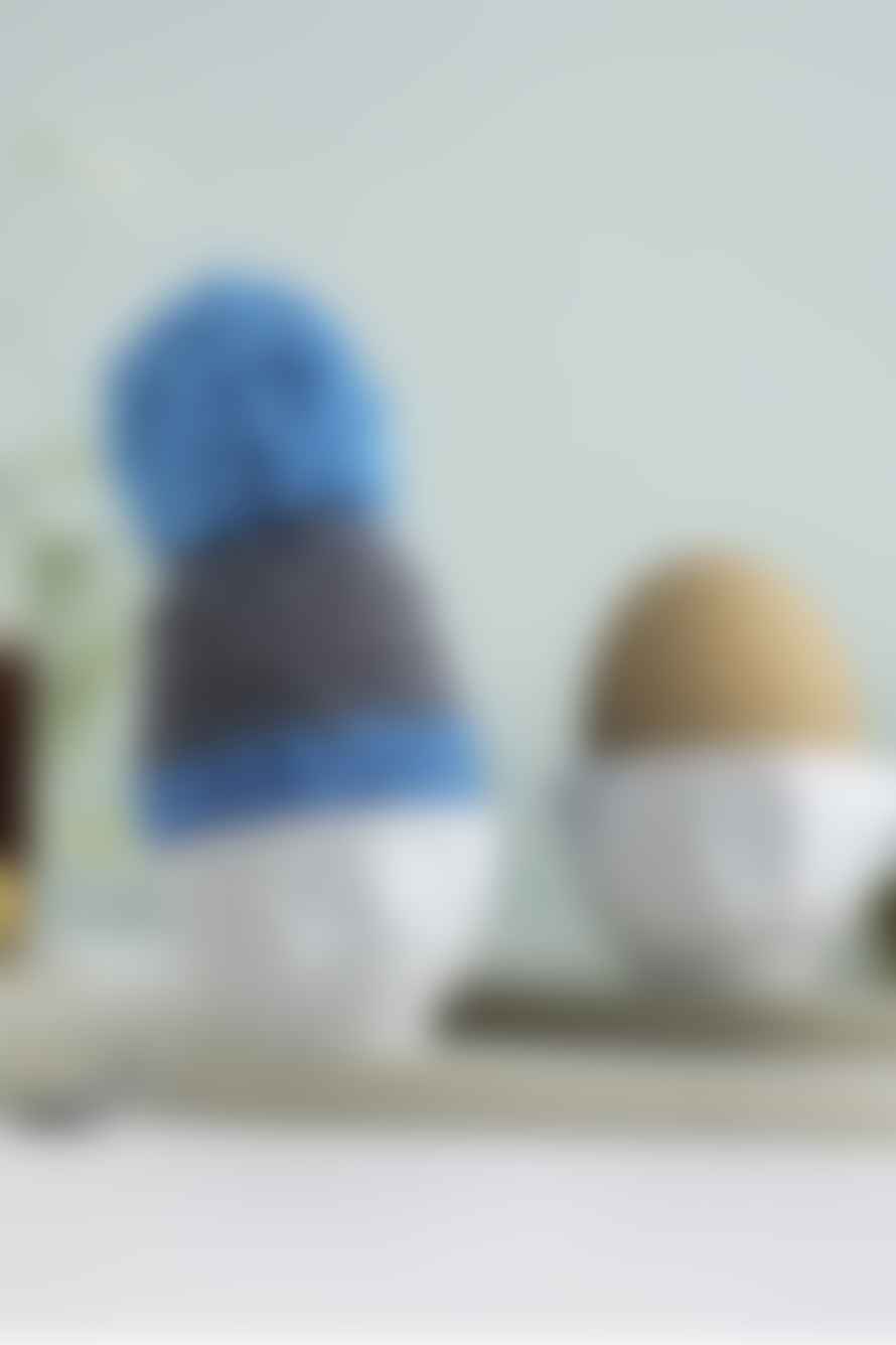 Tassen Egg Cup Hat Grey Turquoise