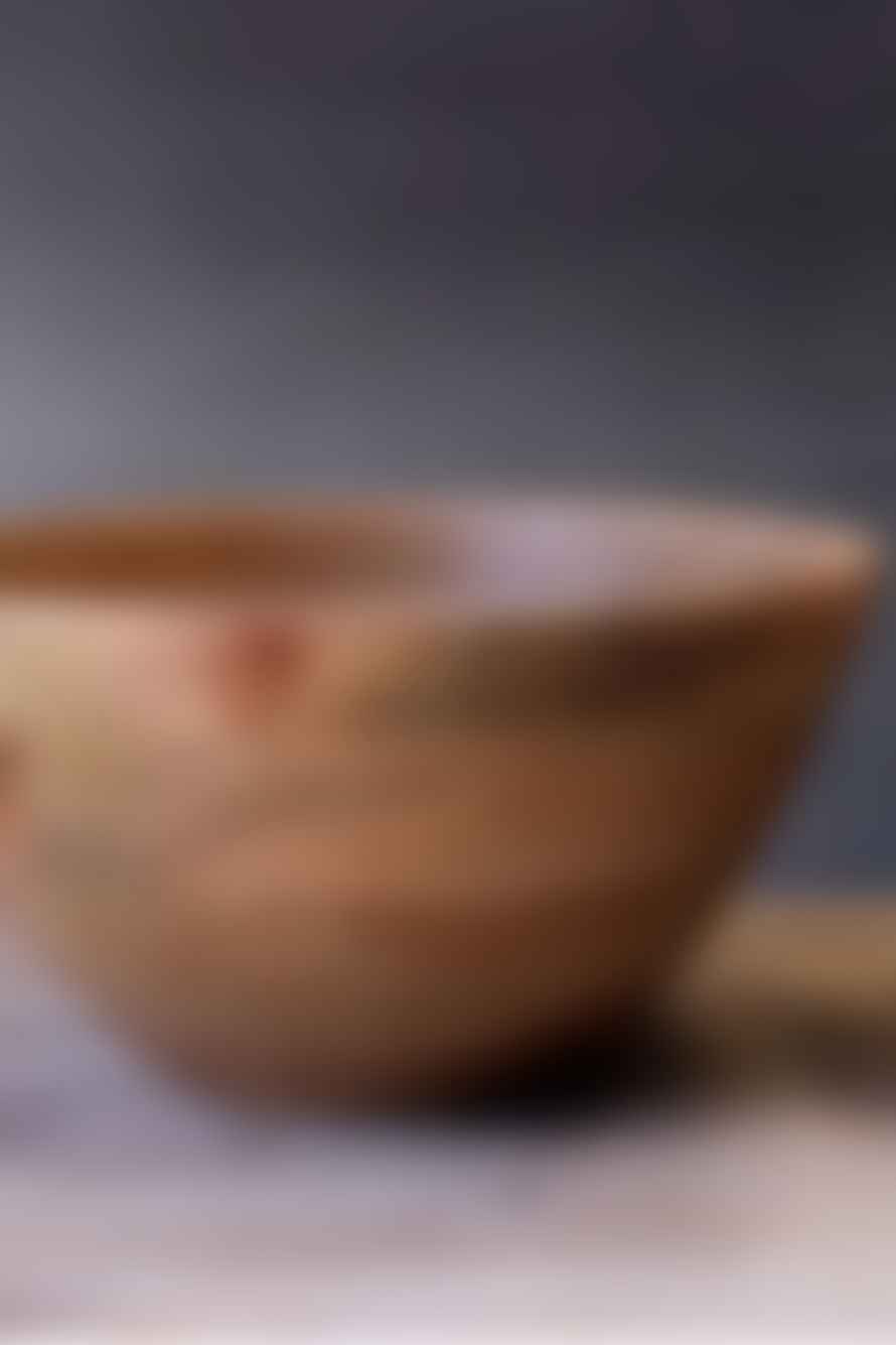 Nkuku Indus Wooden Bowl Large
