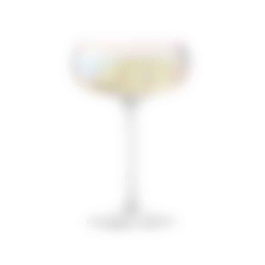 LSA International Set of 4 Pearl Champagne Saucers - 300ml