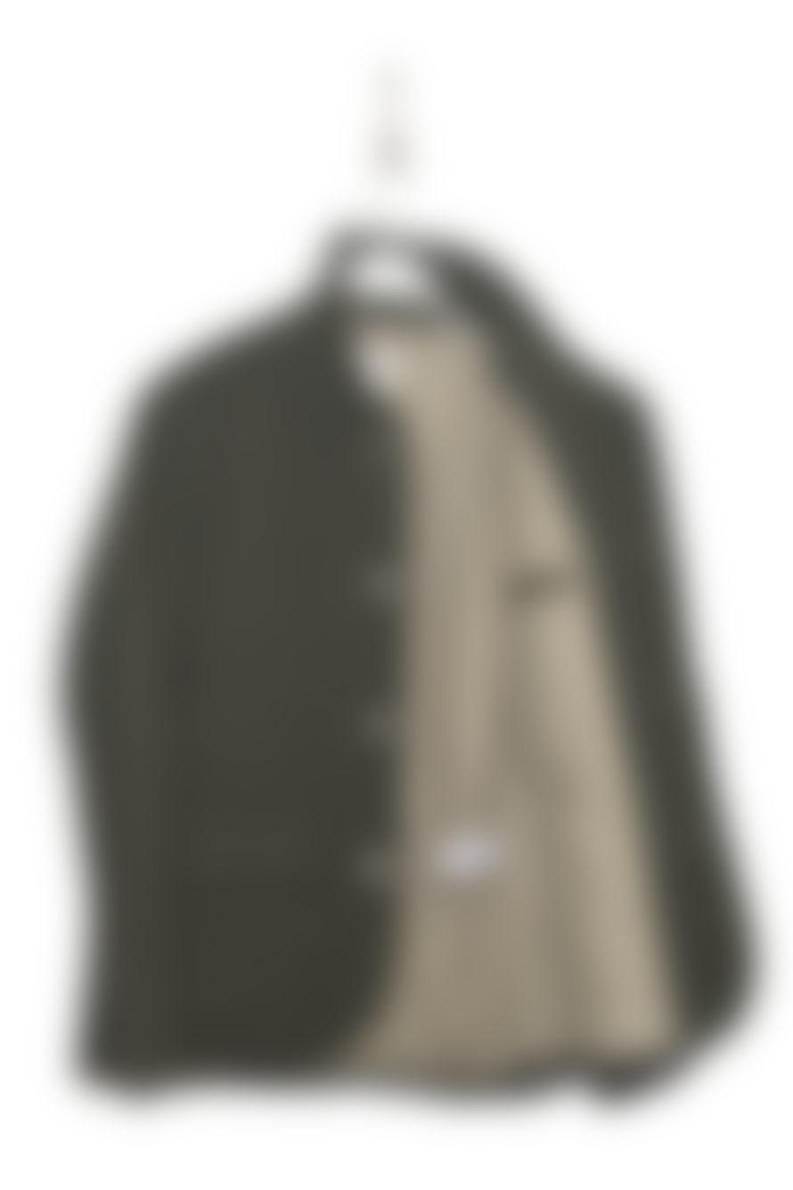 Delikatessen Round Collar Jacket D 416 116 Lm Military Green