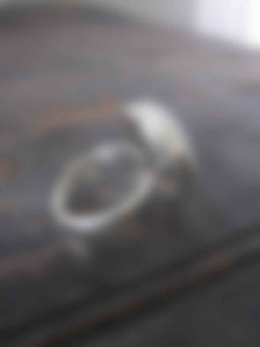 CollardManson Silver and Black Onyx Ring