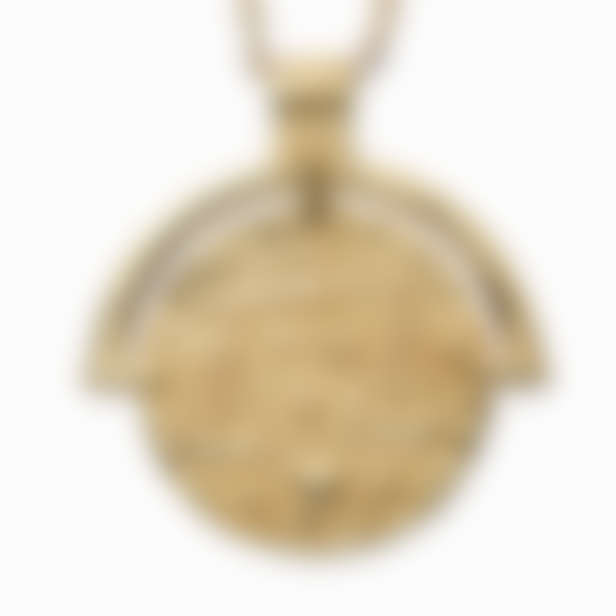 Nordic Muse 18k Gold Plated Zodiac Libra Necklace
