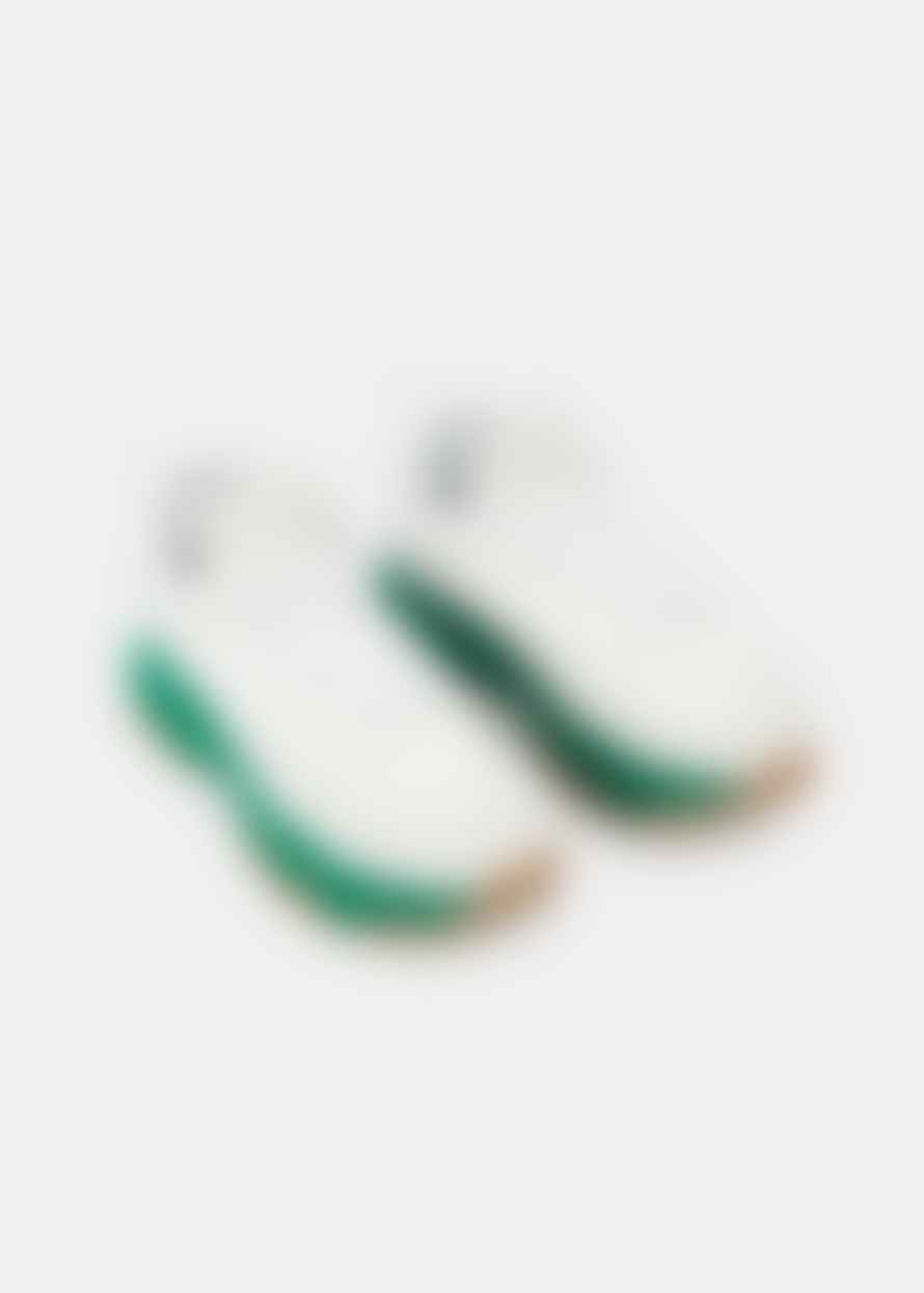 Essentiel Antwerp Anderer Sneakers in Bi Colour White Green