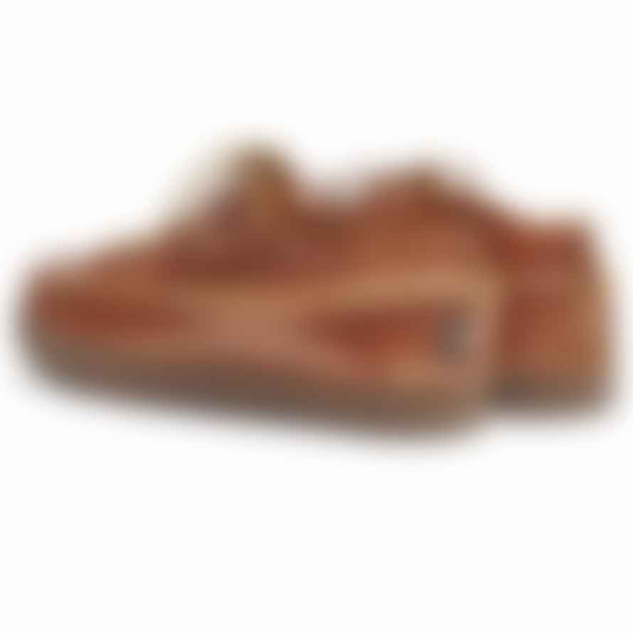 Yogi Footwear  Finn Recycled Negative Heel Shoe Apricot Leather