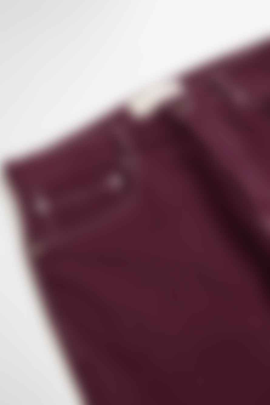 Jeanerica Tapered Jeans Burgundy