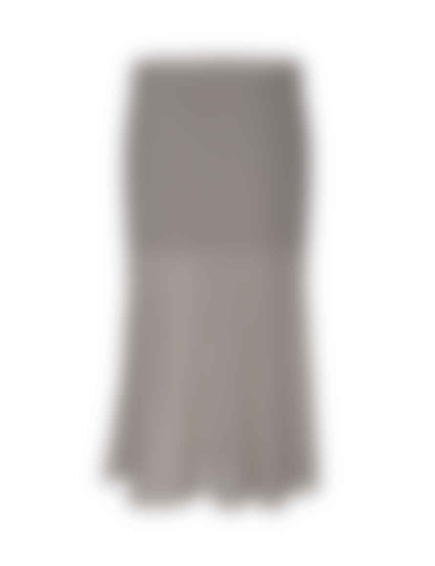 Levete Room Oby 3 Checked Skirt - Black/Antique White 