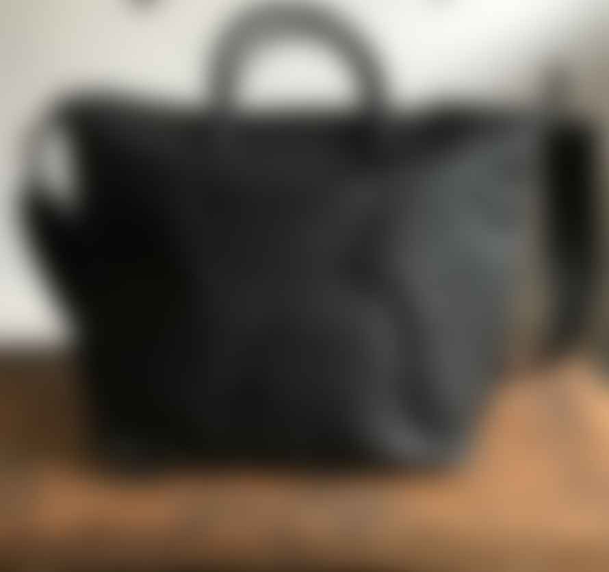 CollardManson Elke Black Floral Bag