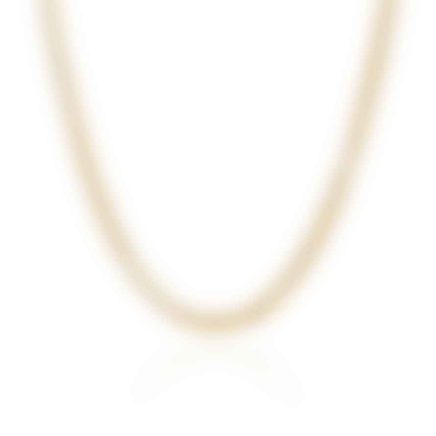 Anna Beck Rolo Chain Collar Necklace Gold