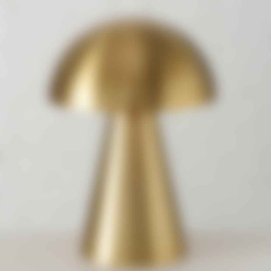 &Quirky Gold Metal Batonia Table Lamp