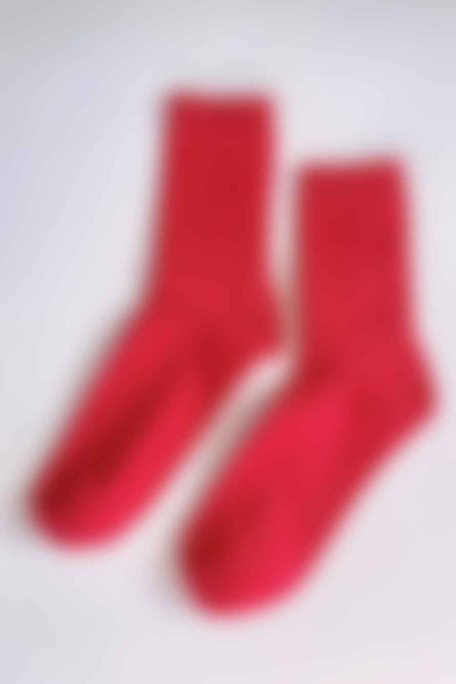 Le Bon Shoppe Her Classic Red Socks