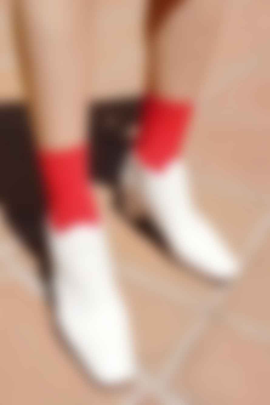 Le Bon Shoppe Her Classic Red Socks