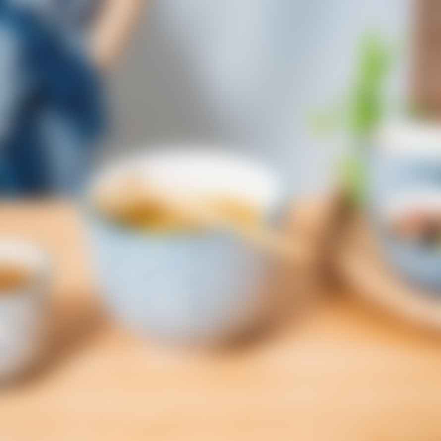 Sass & Belle  Sashiko Noodle Bowl With Chopsticks