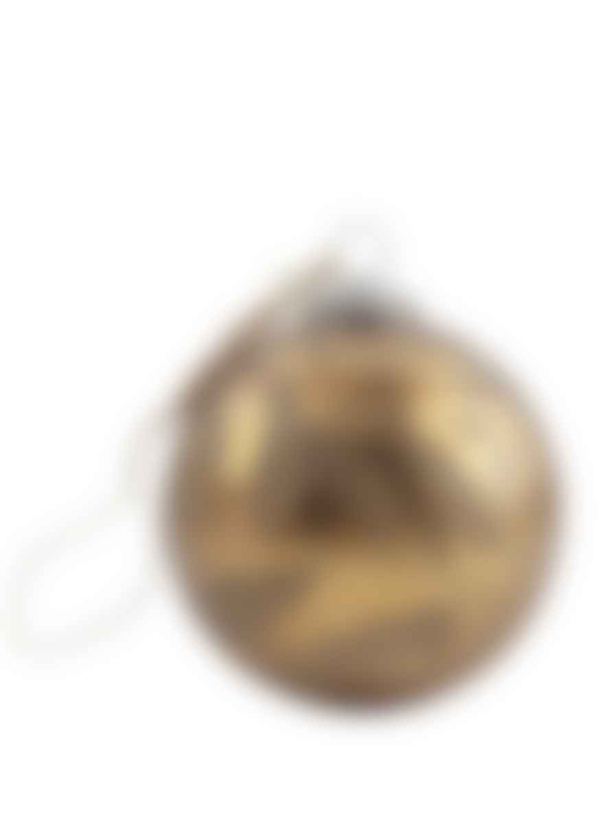 Walther & Co  Mistletoe Bauble In Gold