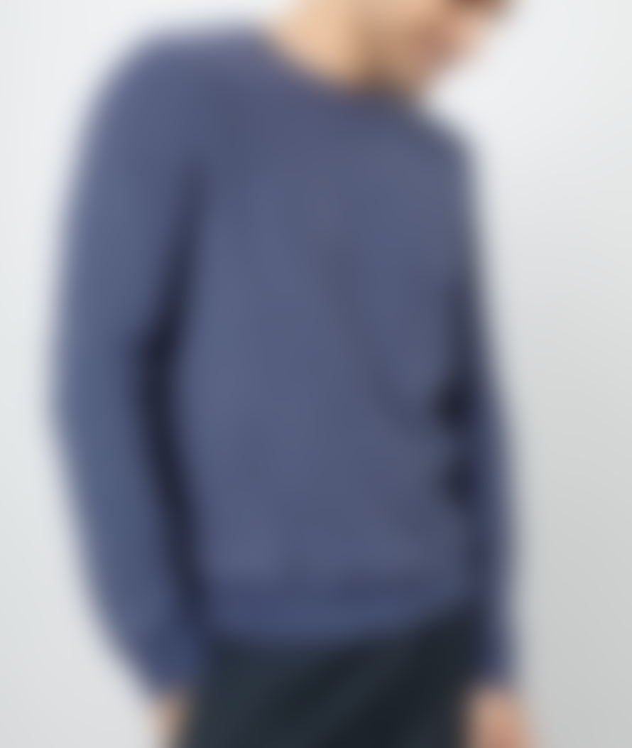 Rails Geoffrey Crewneck Pullover Sweater - Washed Blue