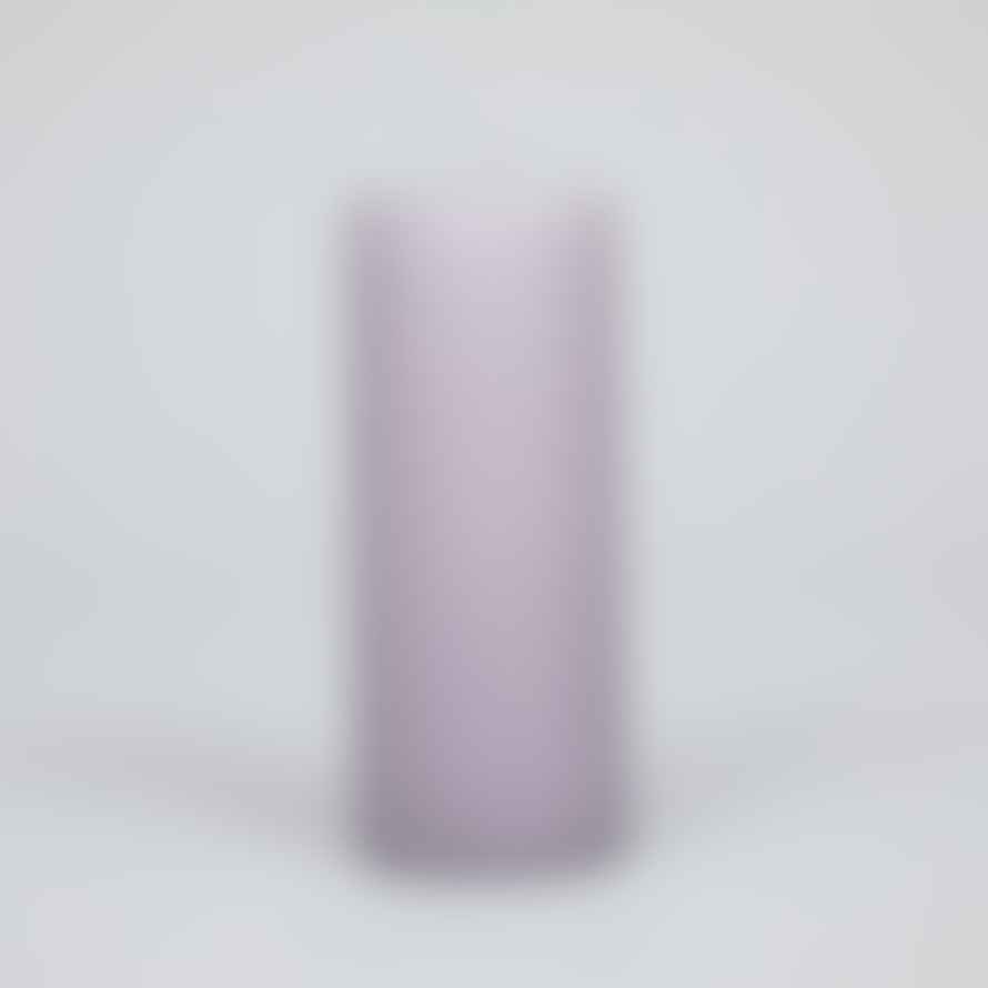 Ib Laursen Tall Pillar Candle in Dusty Lilac (Pack of 2)