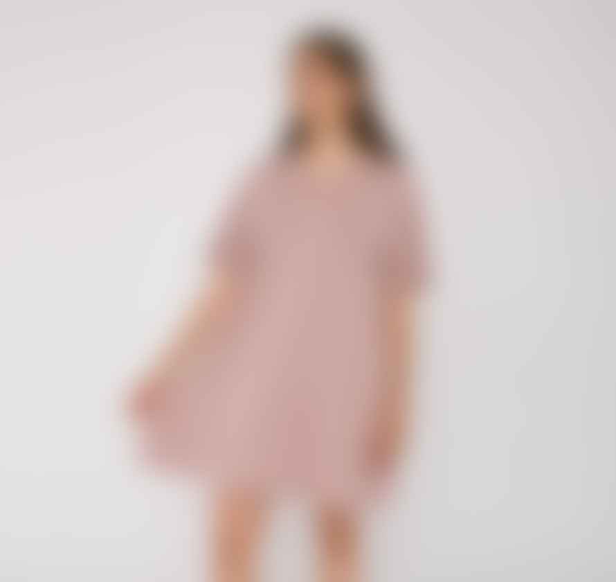 Organic Basics Robe Vieux Rose Tencel™ Lite T Shirt Dress