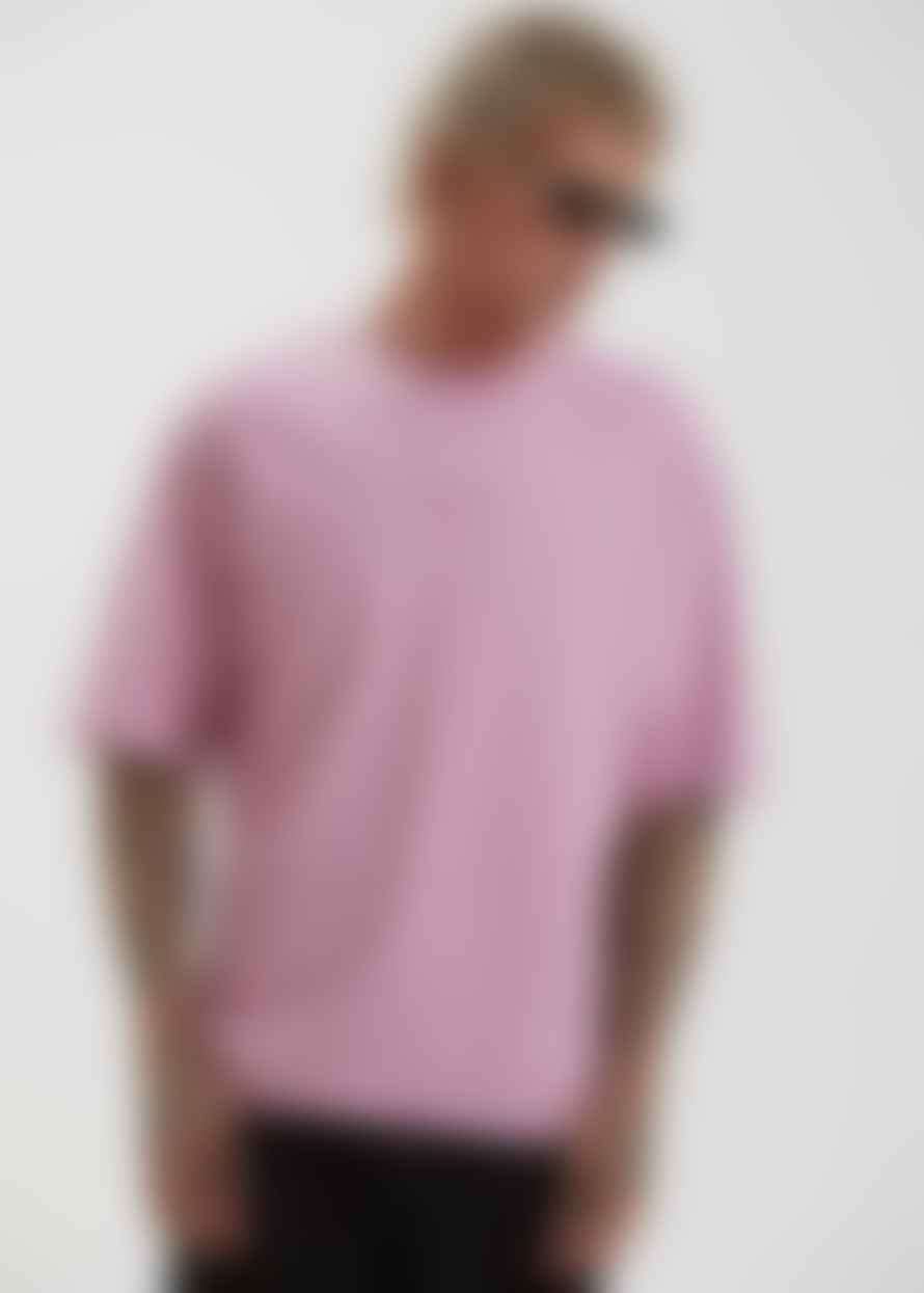 Afends Supply Recycled Oversized T Shirt Smokey Pink