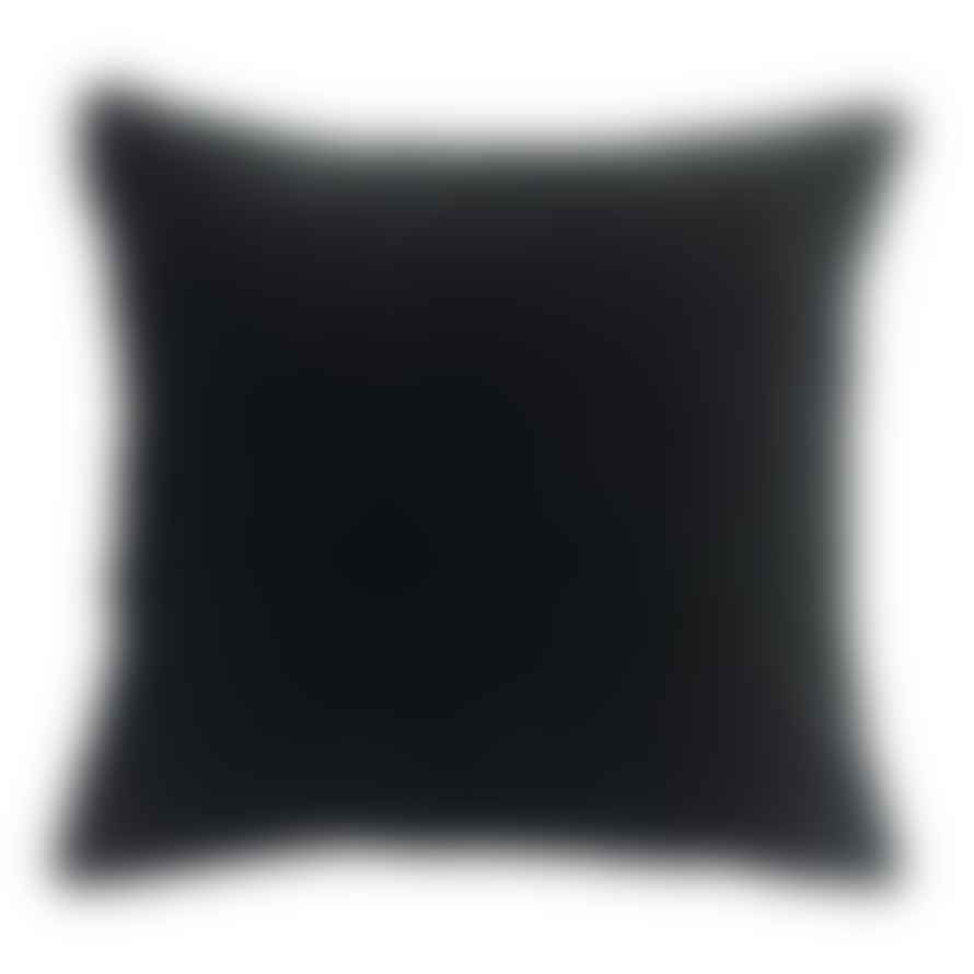 Vivaraise Fara Velvet Cushion with Embroidery 45x45, Sesame