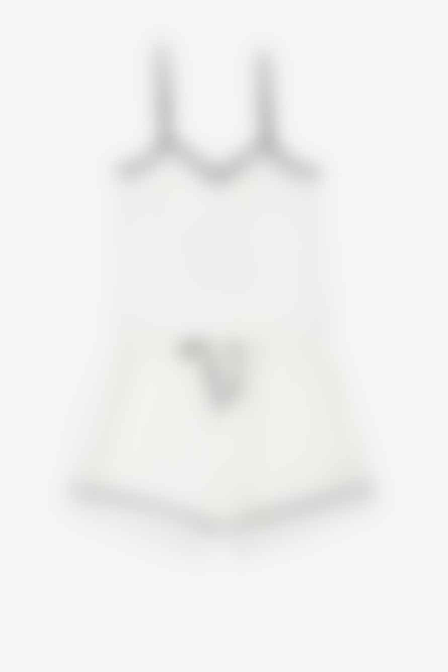 Breathe and Protect Pj Camisole White