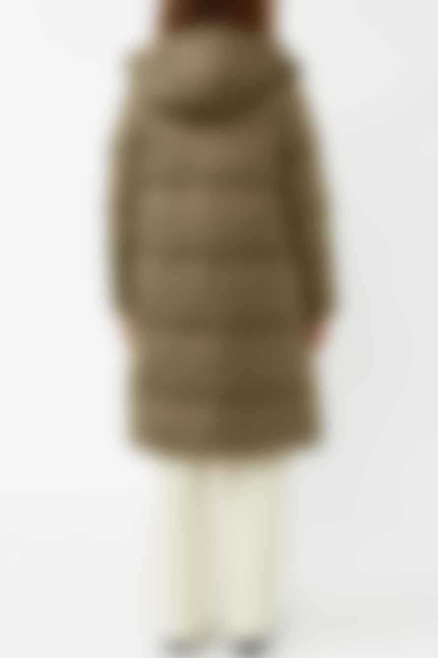 Selected Femme Olive Green New Nima Down Coat