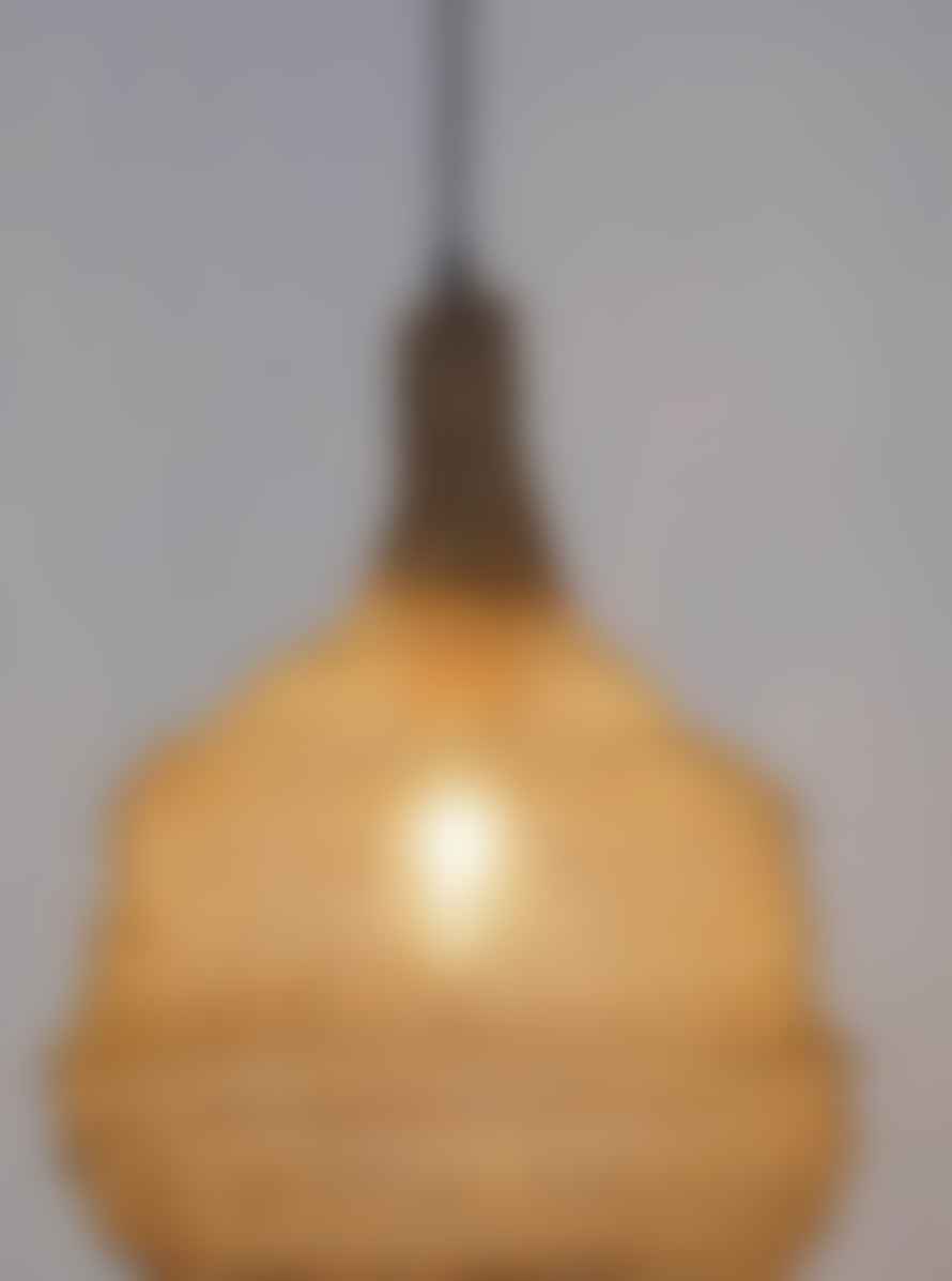 Zuiver Medium Lena Pendant Lamp In Brass