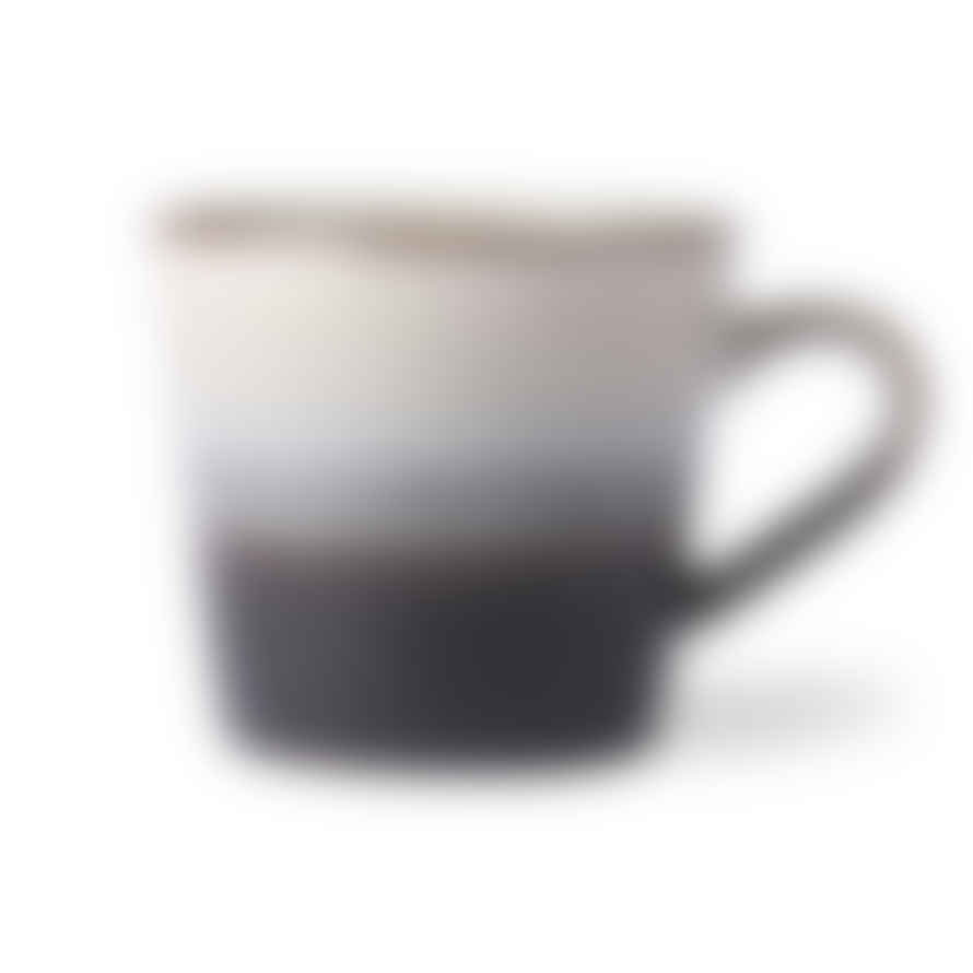 HKliving 70s ceramics: cappuccino mug, rock (set 2)