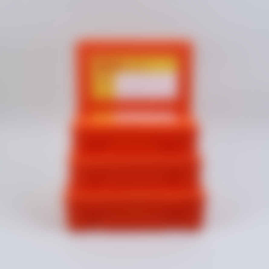 Penco Storage Boxes - Set of 4 - Orange