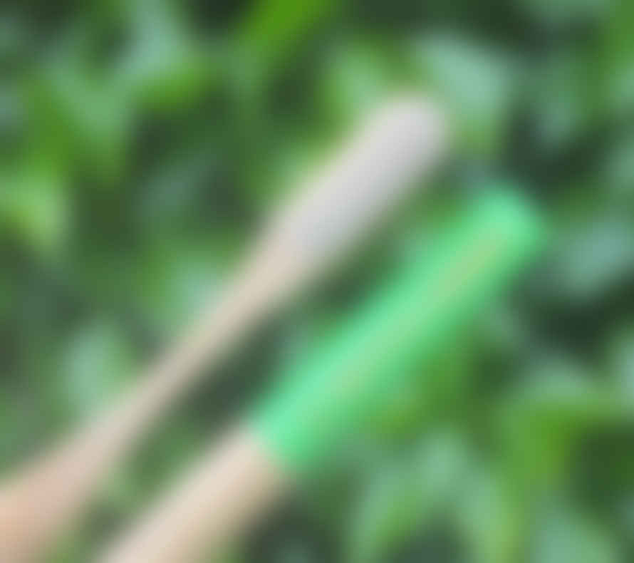 Battle Green Bamboo Toothbrush