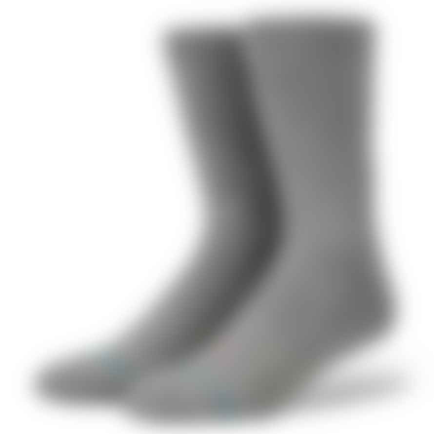 Stance Icon Classic Crew Socks in Grey