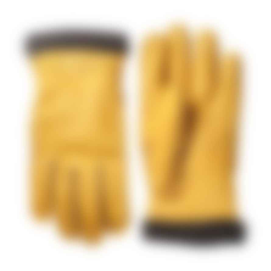Hestra Deerskin Primaloft Glove Natural Yellow