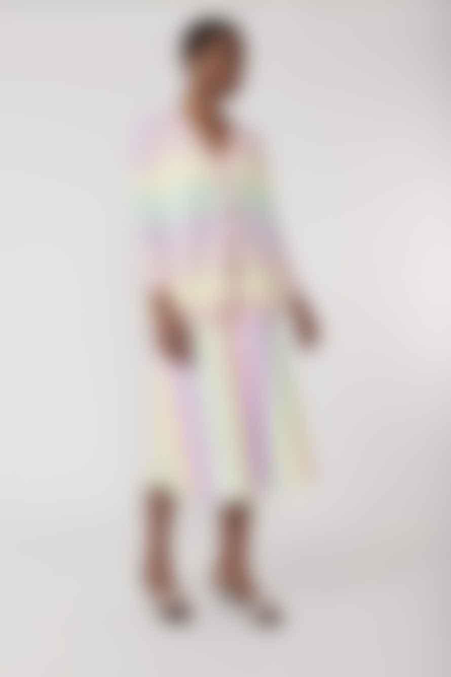Olivia Rubin Penelope Sorbet Stripe Sequin Skirt
