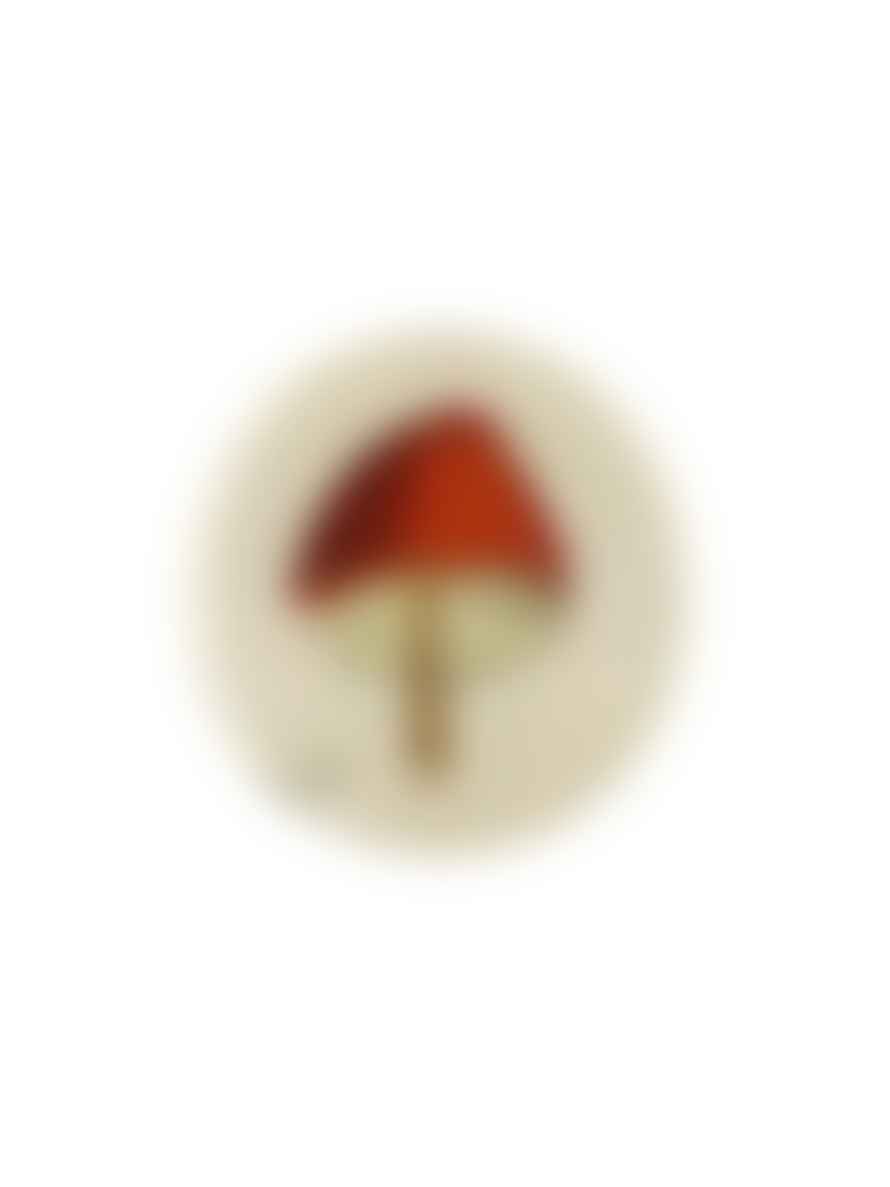 JOHN DERIAN Orange Mushroom Mirror