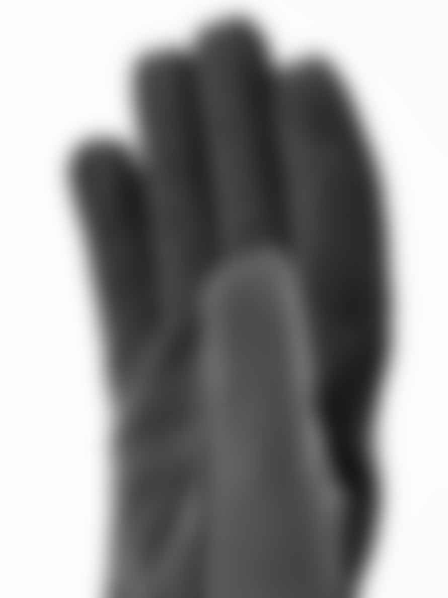 Hestra Mason Gloves Dark Grey Black